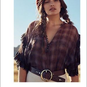 Free People “Magda” blouse